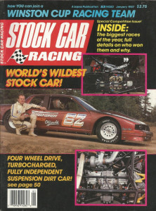 STOCK CAR RACING 1987 JAN - RICHMOND, LORENZEN, Evans, Tryoyer, Syracuse Dirt